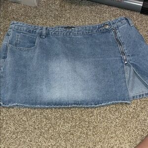 EUC Denim Mini Skirt
